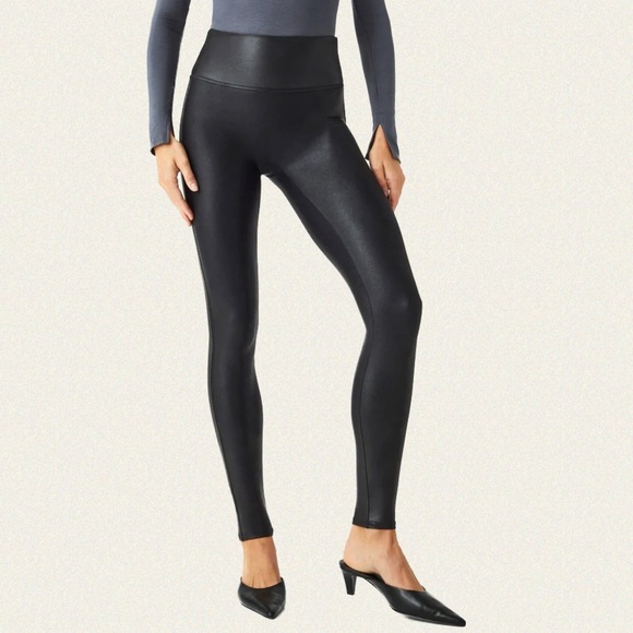 Spanx Faux Leather Leggings - Picture 5 of 12